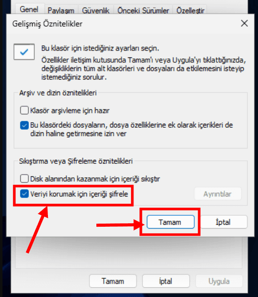 ZIP Dosyası Şifreleme Yöntemleri 2 Dosya Sifreleme Sistemi 2