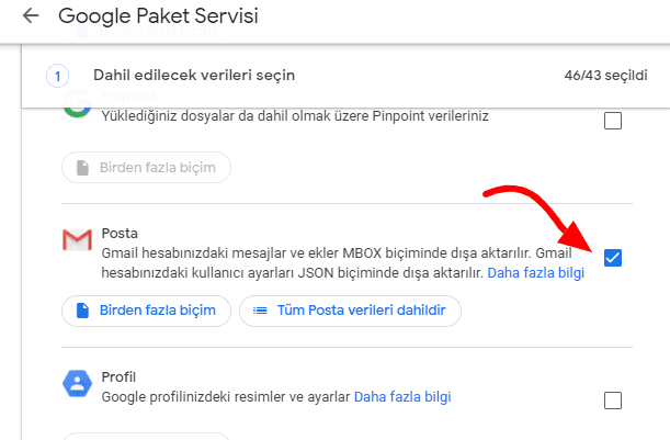 Gmail Depolama Alanı Nasıl Boşaltılır? 3 Google Takeout-2