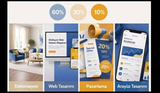 60-30-10 Renk Kuralı Nedir