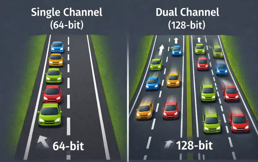 Dual Channel-Single Channel
