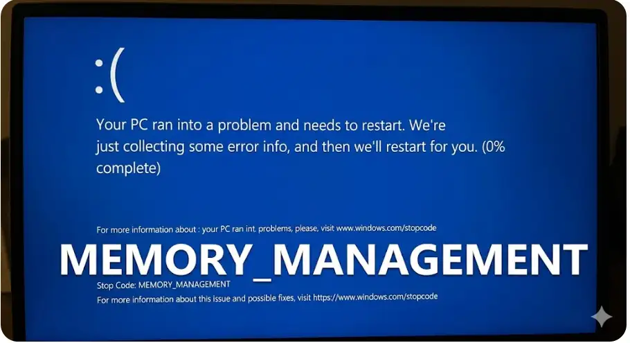 RAM Kaynaklı Mavi Ekran Hataları