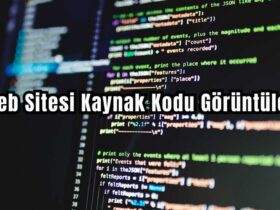 Web Site Kaynak Kodlarını Görüntüleme
