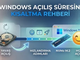 Windows Açılış Süresini Kısaltma